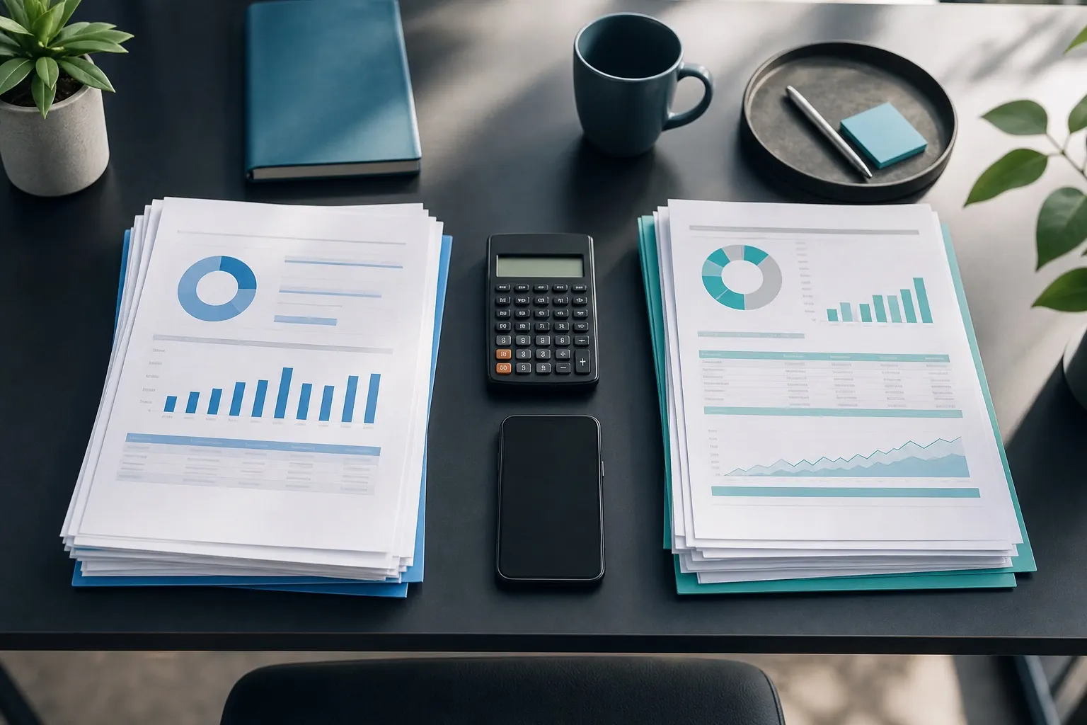 Documents comparing VAT and Corporate Tax in the UAE