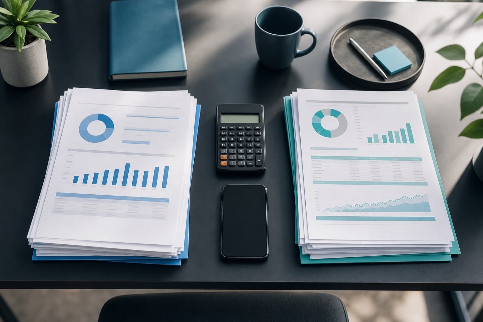 Documents comparing VAT and Corporate Tax in the UAE